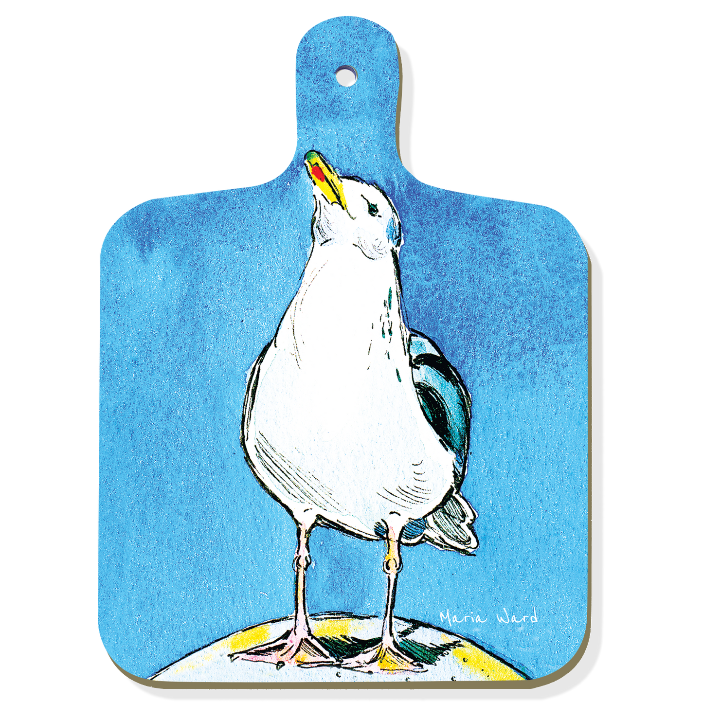 4 Stylish Seagull - Chopping/cheese board