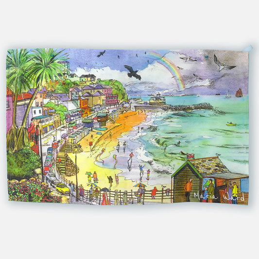 50 – Ventnor rainbow – Tea towel