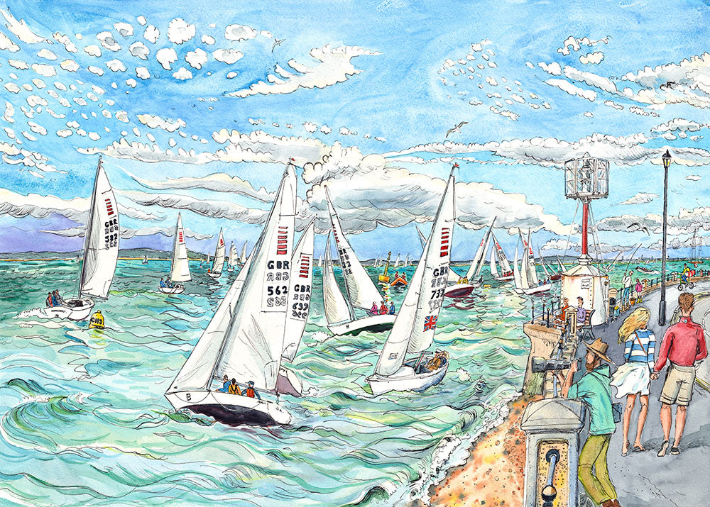 536 - Sonars race off Egypt Point
