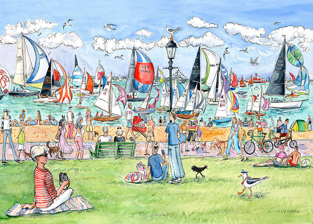 537 - Cowes Week Action