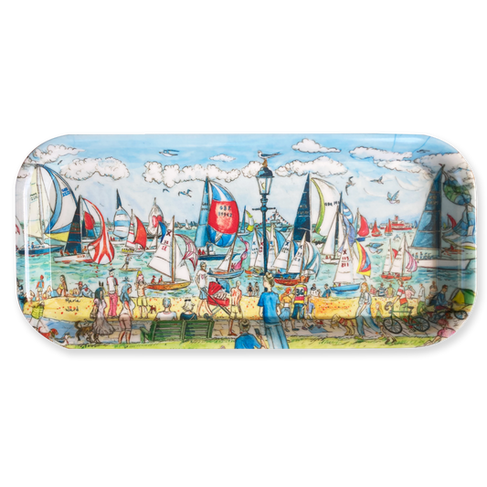 537 Cowes Green Small Tray