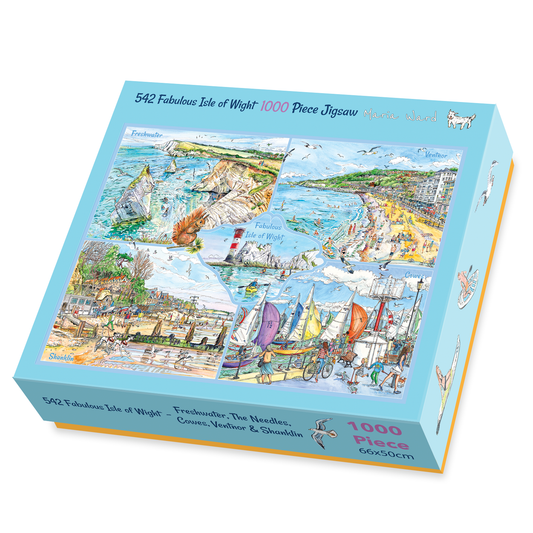 542 - Fabulous Wight - 1000 piece Jigsaw