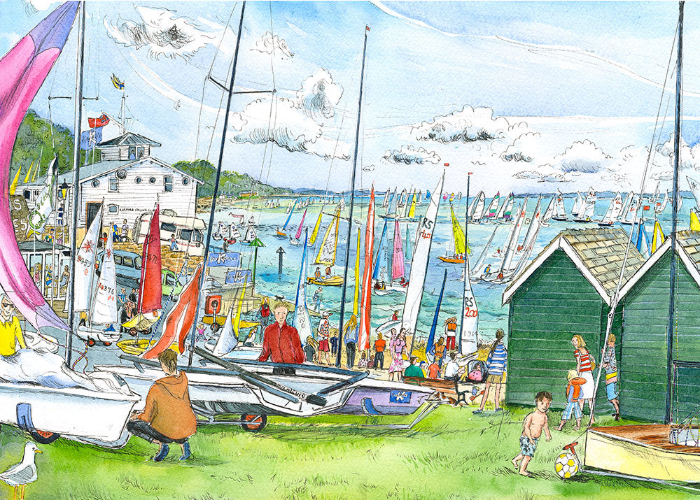 152 - Dinghy week at Gurnard image 0