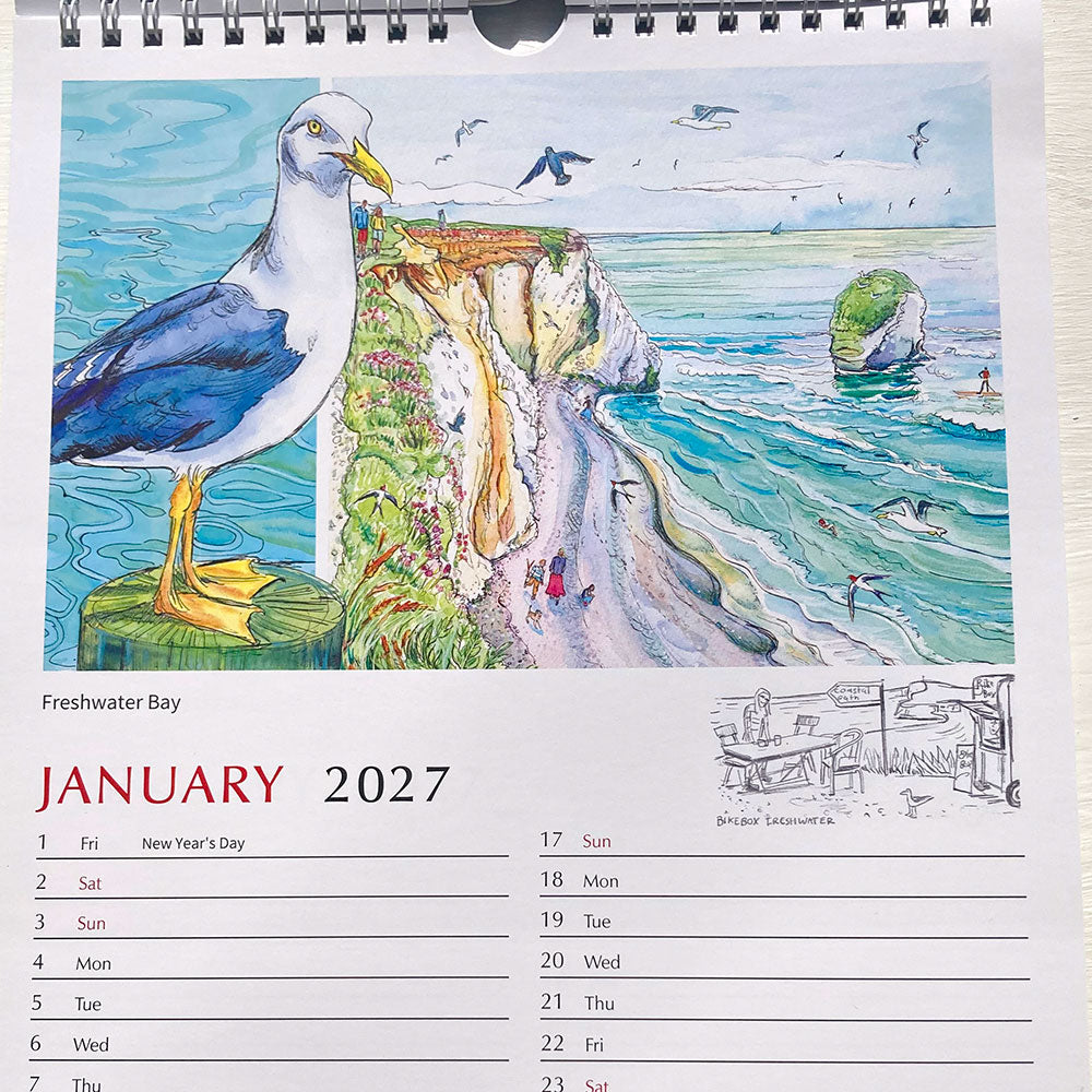 2027 Calendar - Wall A4