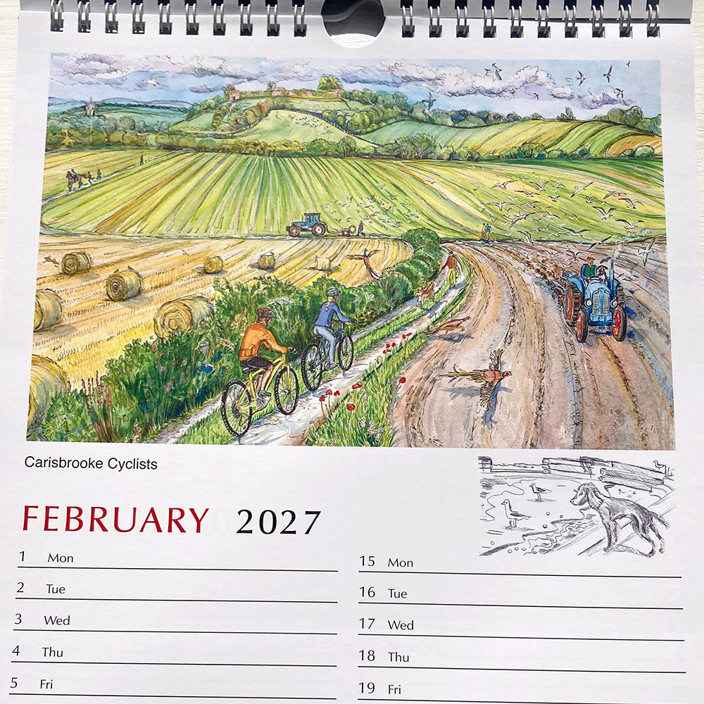 2027 Calendar - Wall A4