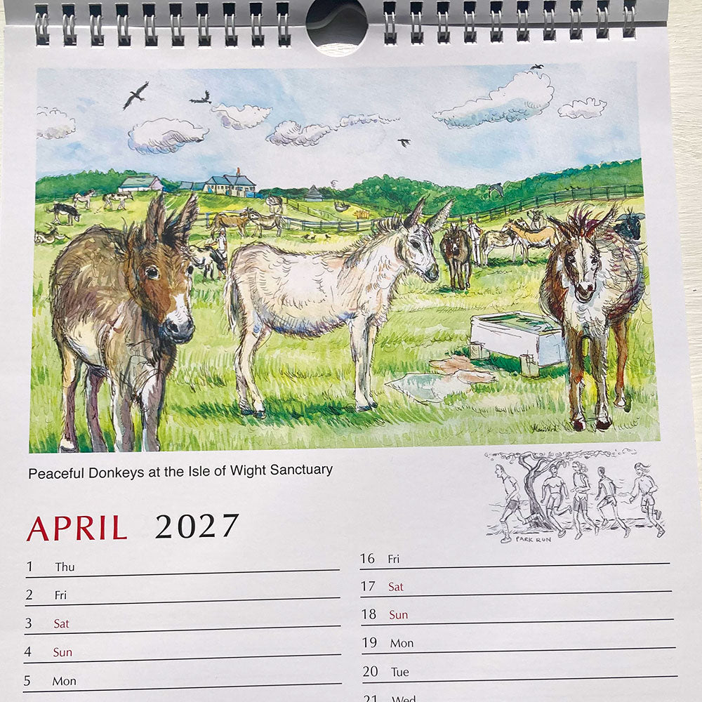 2027 Calendar - Wall A4