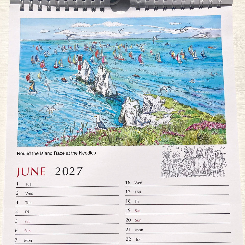 2027 Calendar - Wall A4