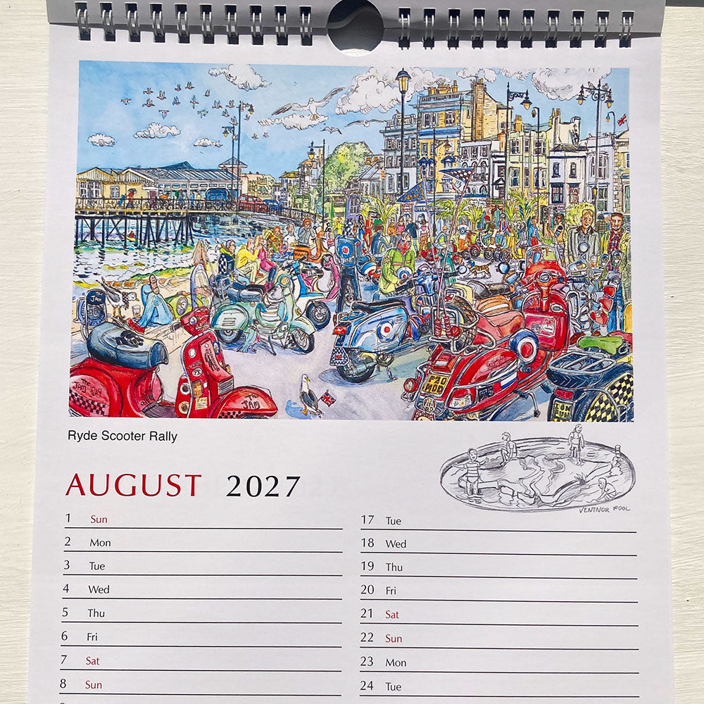 2027 Calendar - Wall A4