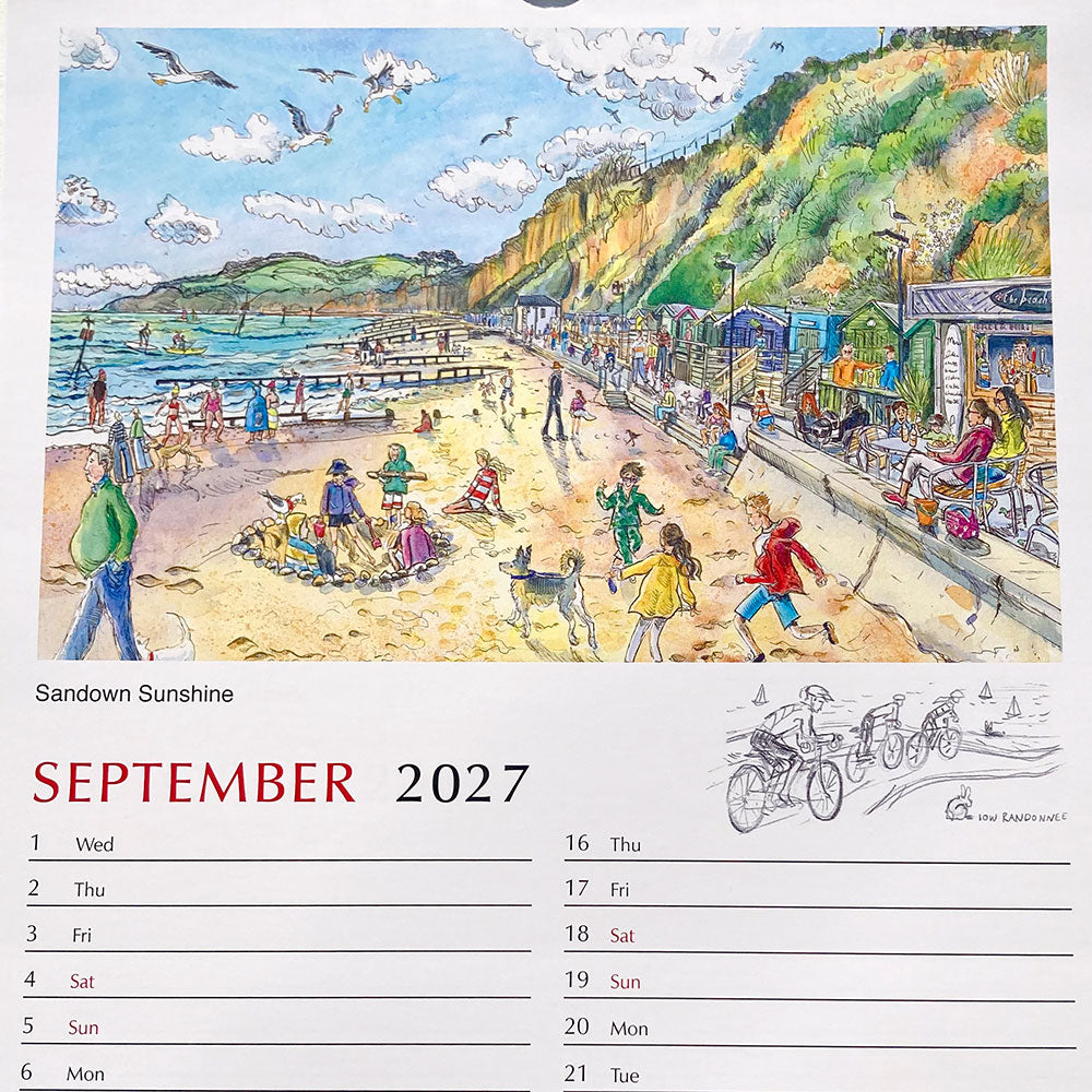 2027 Calendar - Wall A4