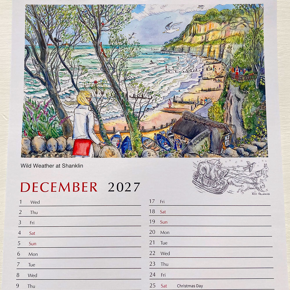 2027 Calendar - Wall A4