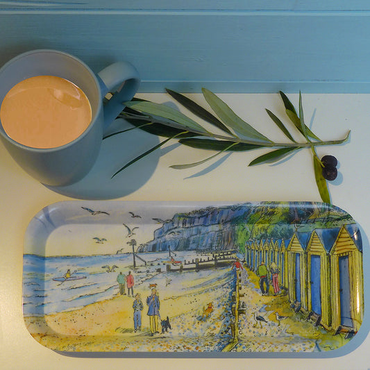 384 - Shanklin - Small melamine tray 28x13cm