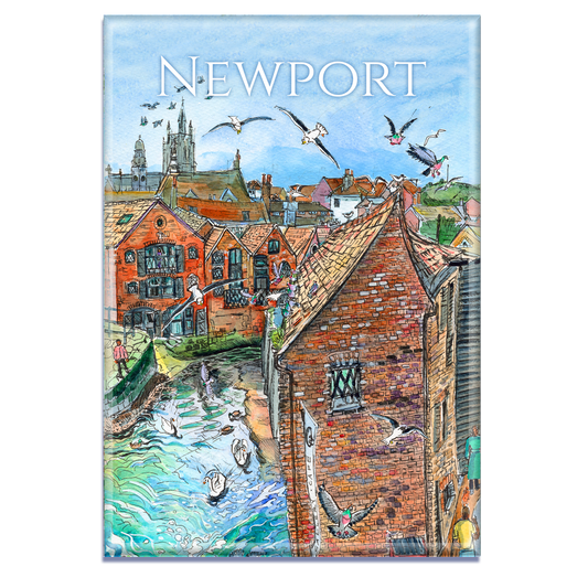 470 Newport - Fridge Magnet