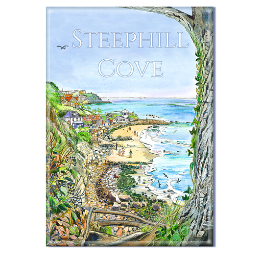 247 Steephill Cove - Fridge Magnet 79 x 54mm