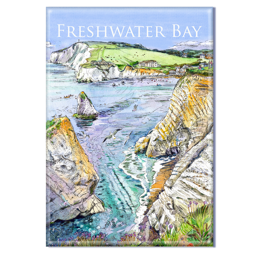 266 - Freshwater - Fridge Magnet