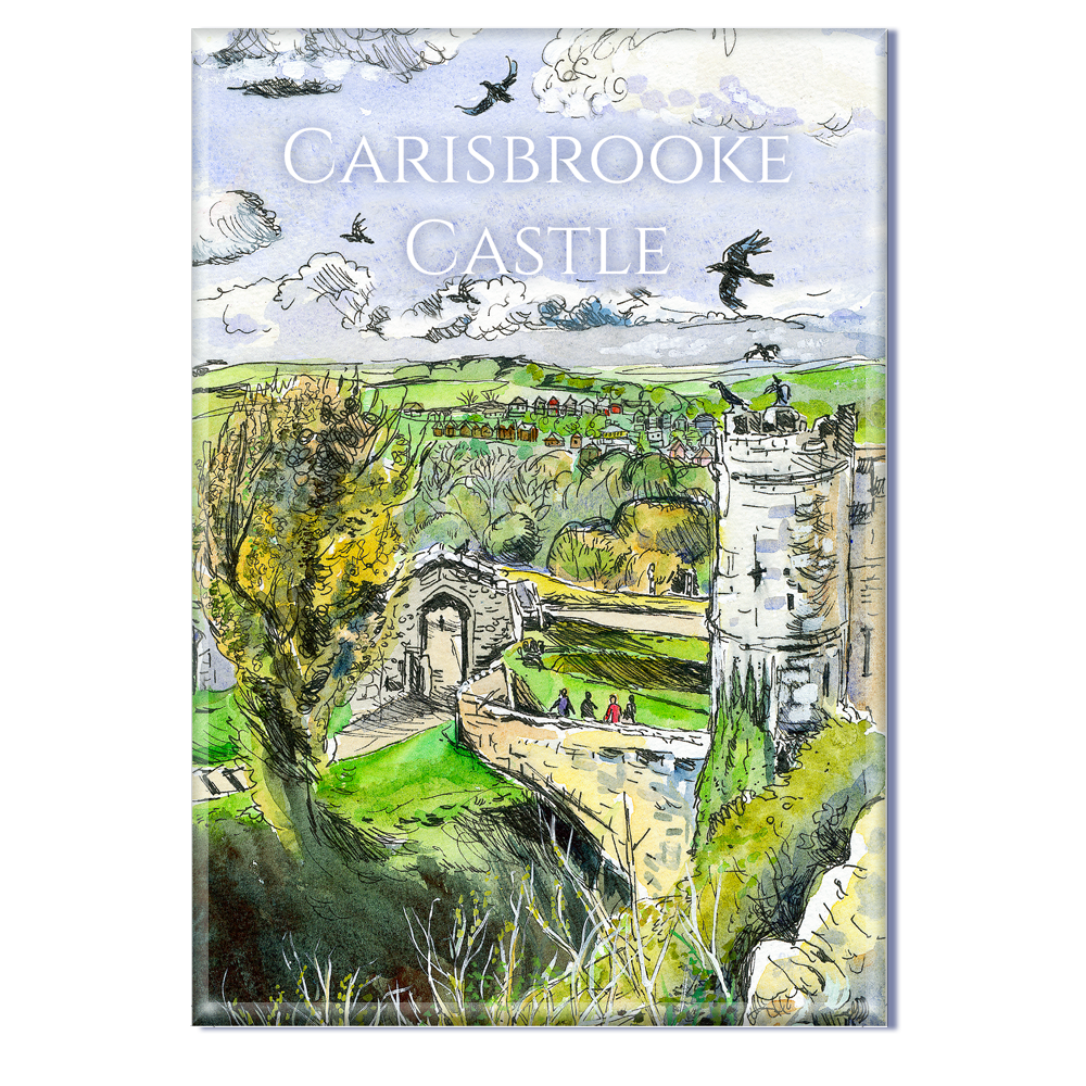 299 Carisbrooke Castle - Fridge Magnet