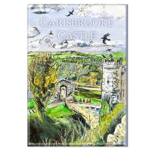 299 Carisbrooke Castle - Fridge Magnet
