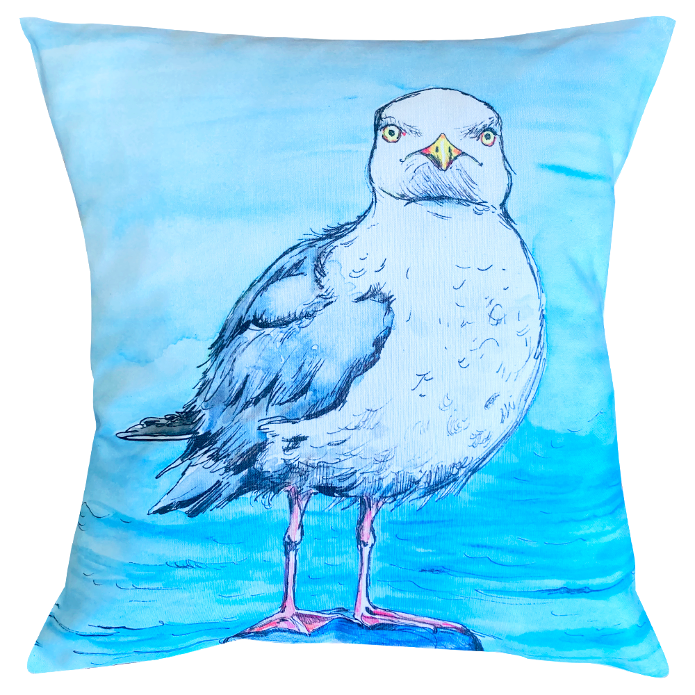 43cm Cushion Cover - 486 Hungry Gull