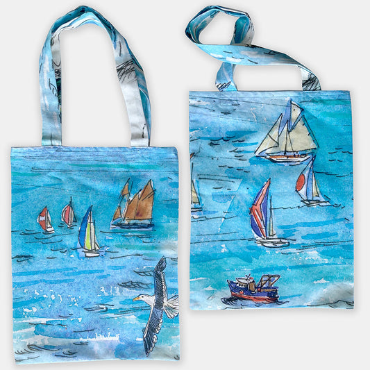 Turquoise Yachts - Remnant Tote Bag 38 x 28cm image 0