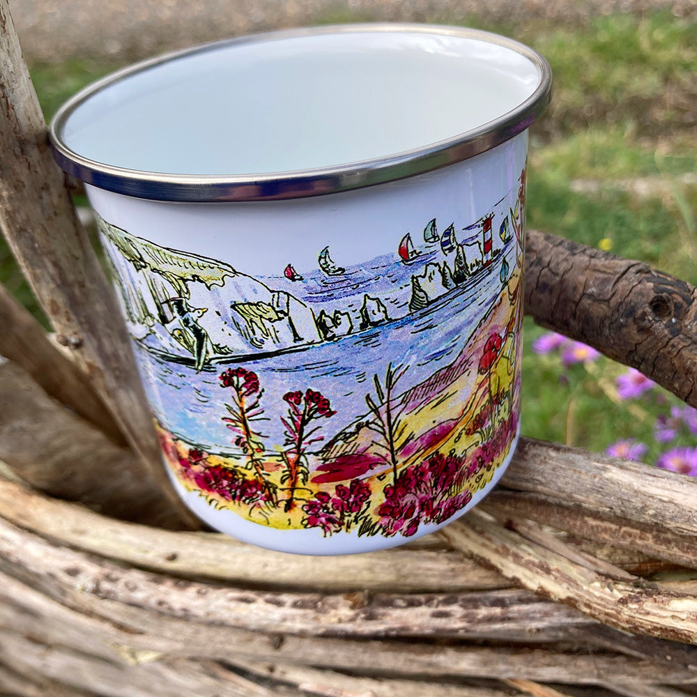 Enamel Mug - Sunny IOW