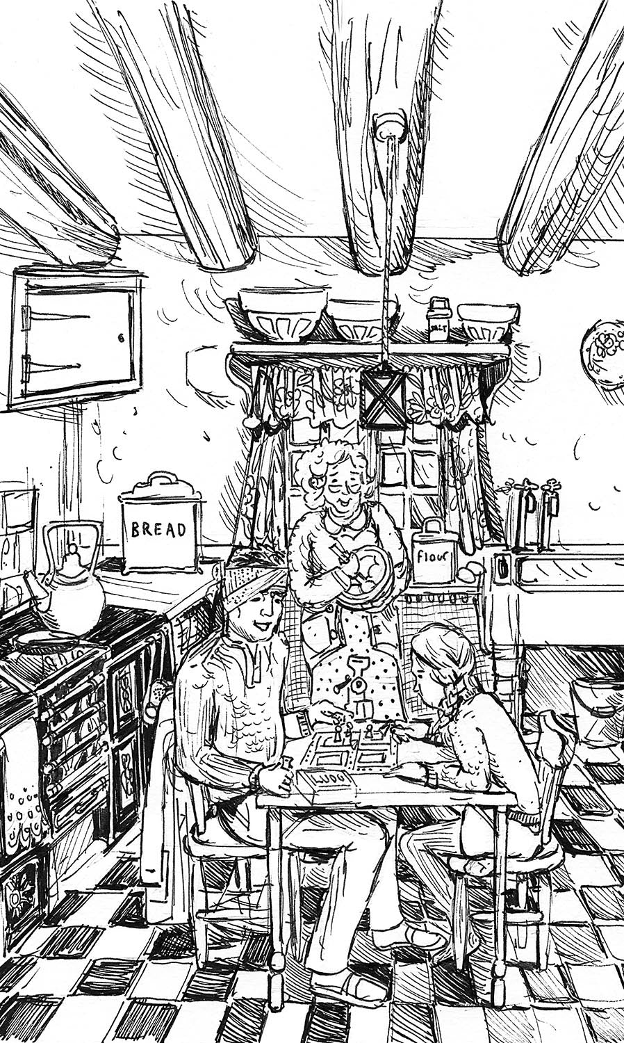 Sparkles in a Navy Blue Sky - Jo Cooper