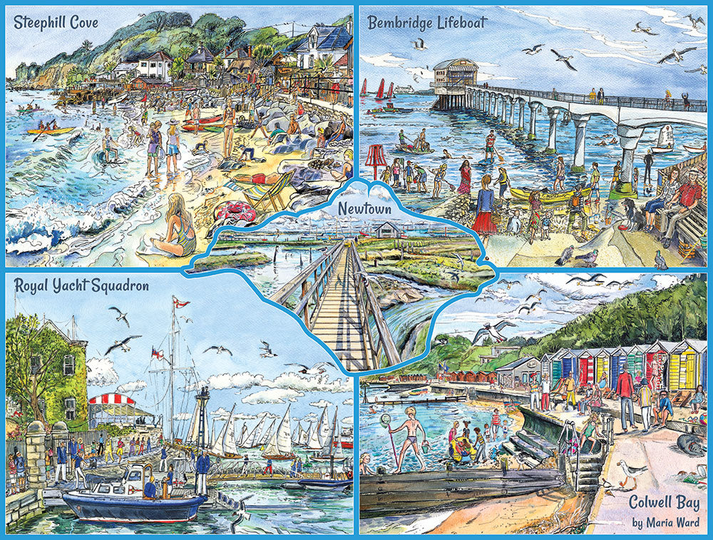 404 - Delightful Isle of Wight - 1000 piece Jigsaw