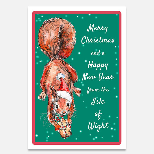 Card - Merry Christmas Squirrel