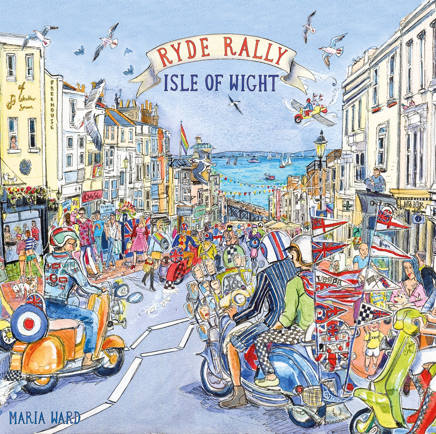 377 - Ryde Rally - square print