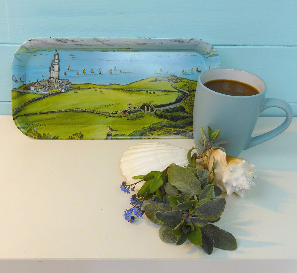 196 St Catherines Lighthouse - Small melamine tray