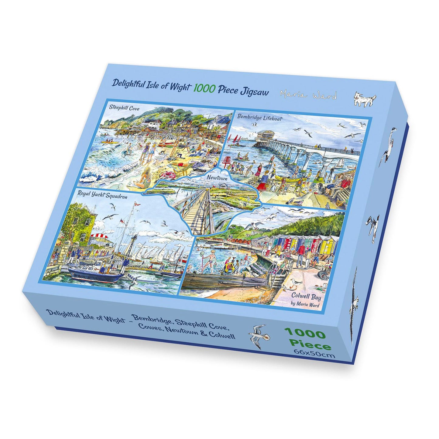 404 - Delightful Isle of Wight - 1000 piece Jigsaw