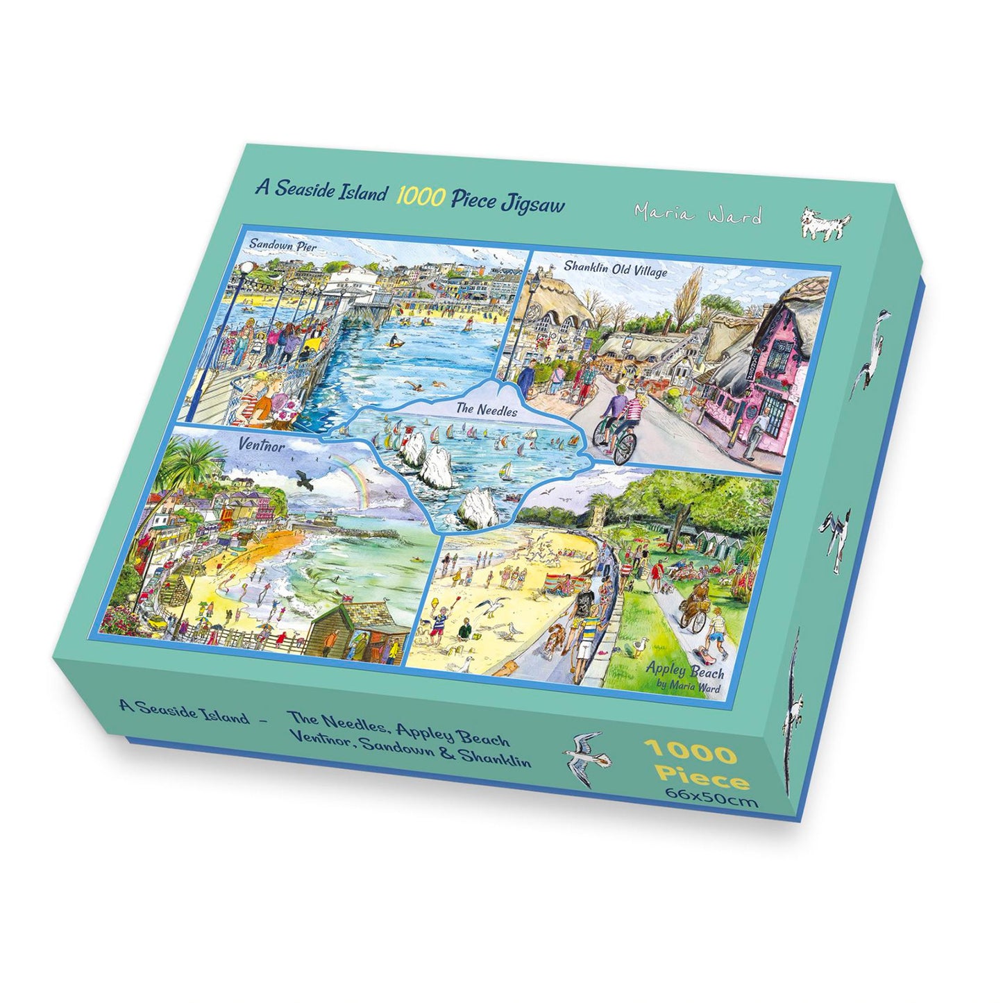 405 - A Seaside Island - 1000 piece Jigsaw