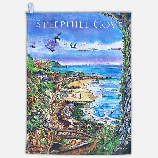 247 – Steephill Cove – Tea towel