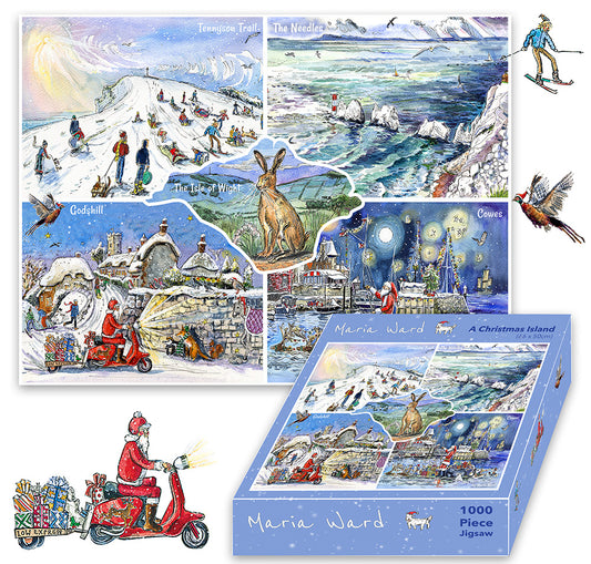 425 - 1000 piece jigsaw - A Christmas Island