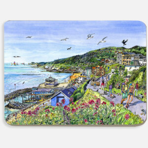 placemat featuring Ventnor on the isle of wight